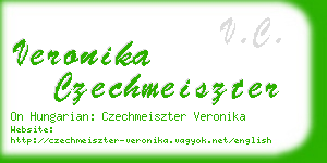 veronika czechmeiszter business card